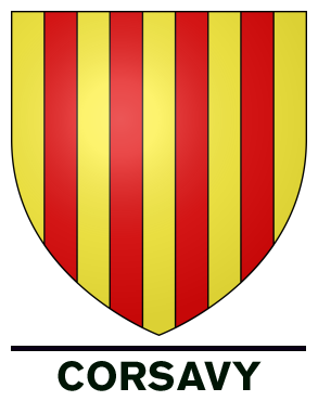 Corsavy blason